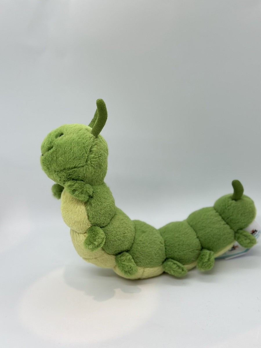 ジェリーキャット虫シリーズ Carys Caterpillar ぬいぐるみ Jellycat Official Authentic Insects Series Carys Caterpillar