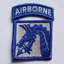 U.S. ARMY 18TH AIRBORNE CORPS COLOR AUFN&Auml;HER PATCH ORIGINAL