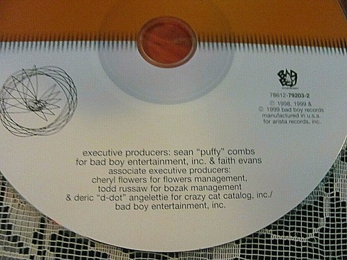 Music CD 1999 Bad Boy Records Faith Evans "All Night Long" (Single) - Picture 6 of 6