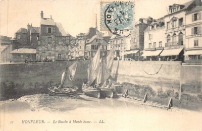 HONFLEUR - the Low Tide Basin 