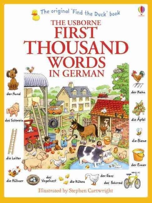 First Thousand Words In German Heather Amery - Image 3