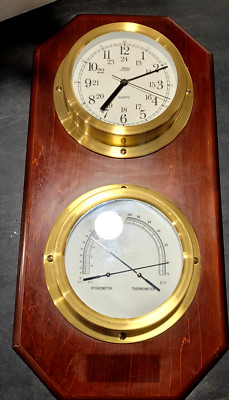 Selco Geneve Wall Clock, Hygrometer & Thermometer Made in Japan