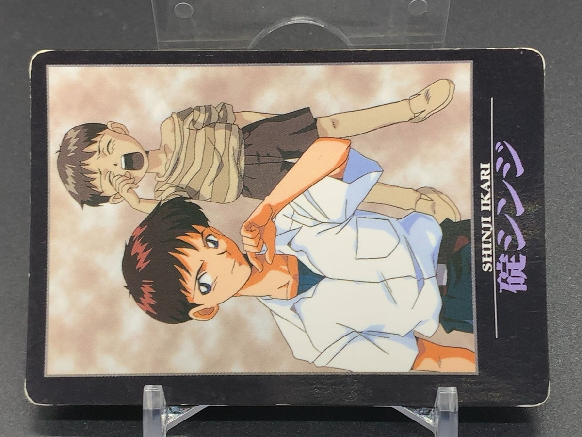 Shinji Ikari 07 Neon Genesis Evangelion Card TCG Bandai 1996