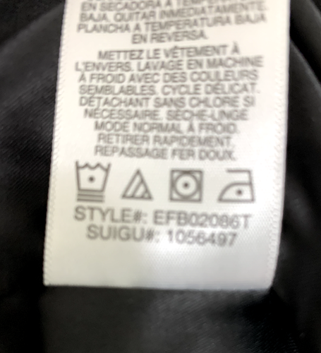 Kensie Jeans Giacca/Copripiumino Fuzzy - Nero Small - Foto 9 di 9
