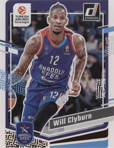 2023-24 Panini Donruss EuroLeague - Will Clyburn #13