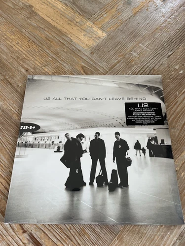 U2 All That You Can't Leave Behind 12” VINYL 2LP 180G BRAND NEW SEALED FREE P&P