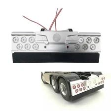 Metal Tail Beam Taillight Set for 1/14 RC Tractor Car Model R620 56323 Vehicles