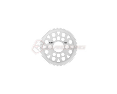 Precision-Crafted 3Racing 64 Pitch Plastic Spur Gear 87T Ver.2
