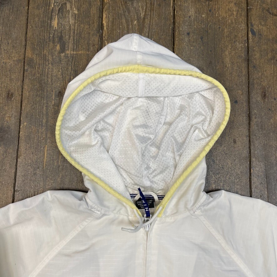 Nike Anorak Jacket 90s Small Swoosh Half-Zip Windbreaker, Navy, Womens Medium image 7