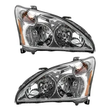 PAIR OF HEADLIGHTS FOR LEXUS SPORT RX330 RX350 RX400H 2004 2005 2006 2007 2008