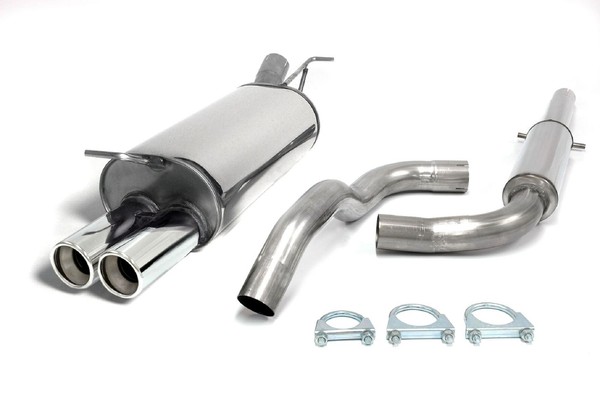 TA Technix Auspuffanlage 2X80MM FÜR Audi A3 TYP 8L / VW Golf IV TYP 1J-image