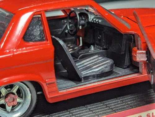 Vintage Nacoral Mercedes 350 SL Red Spain Diecast Car Model Excellent Condition - Picture 8 of 9