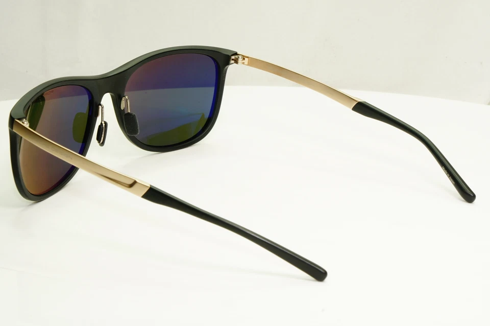 Porsche Design Titanium поляризованный солнцезащитные очки Япония золото черный зеленый P8672 C - Изображение 4 из 4