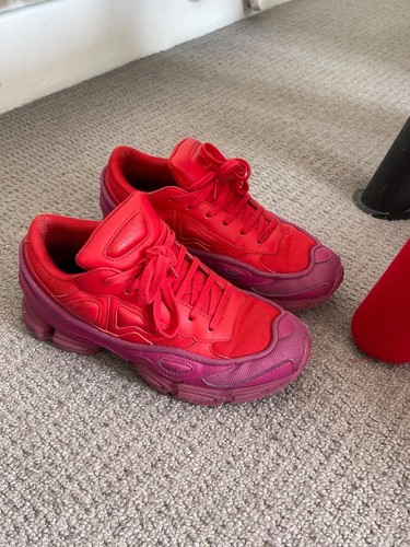 adidas raf simons ozweego red and purple in size UK 6 - 第 1/7 張圖片