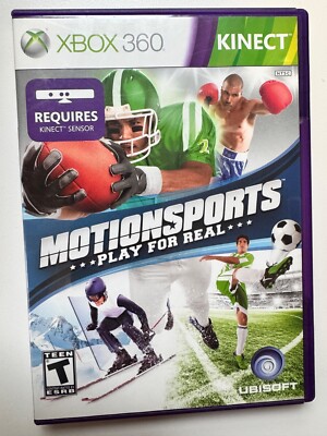 Motionsports (Microsoft Xbox 360, 2010) Requires Kinect Video game