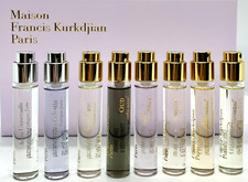 MAISON FRANCIS KURKDJIAN 8 PIECES COLLECTION POUR FEMME EDP SPRAY 0.37 Oz x EACH