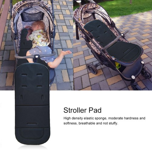 Baby Stroller Seat Cushion Four Seasons Kids Pushchair Trolley Pad (Black) - Zdjęcie 3 z 12