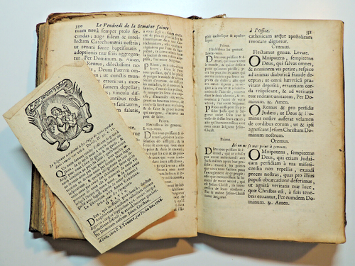 Maroquin aux Armes de Louis XV. Office de la semaine Sainte. 1724 - Foto 13 di 16