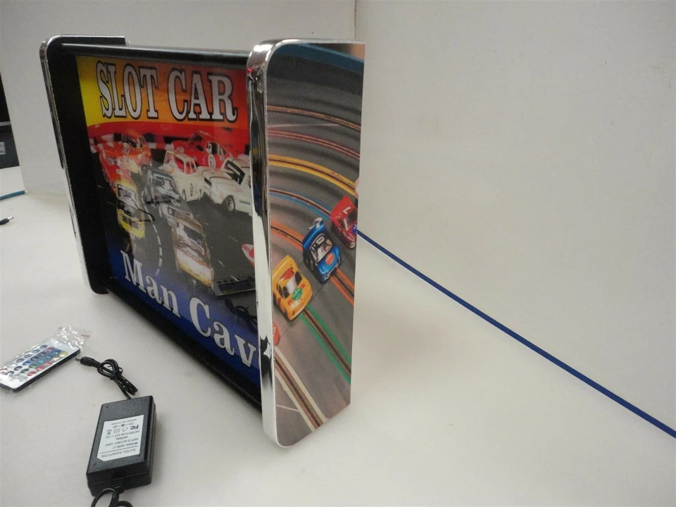 Slot car Man Cave LED Display light sign box - Image 2 of 4