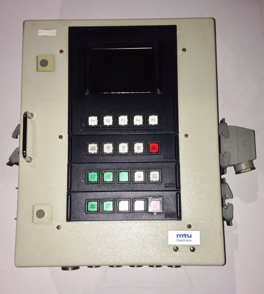 MTU 8/12/16V2000 Local Operator Panel (LOP), 5185309864 MTU 8/12/16V2000 Local Operator Panel (LOP), 5185309864