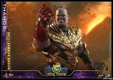 Hot Toys 1 6 MMS564 Marvel Avengers EndGame Thanos Battle Damaged Action Figures
