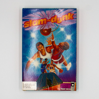 Slam-Dunk von Mastertronic 1988 Commodore 64/128, C64, 5,25'' Disk Small Big Box