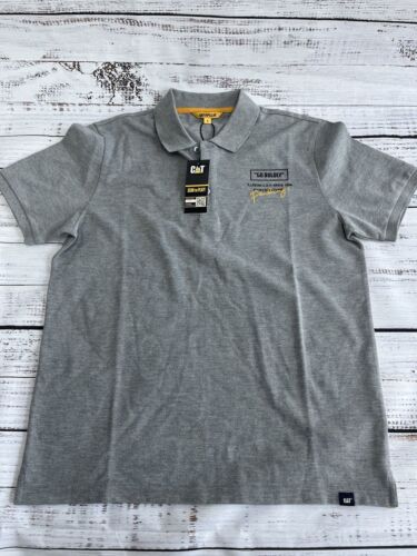 Caterpillar CAT Herren Poloshirt Gr. L Neu mit Etikett Peoria Original Go Boldly! - Bild 2 von 4