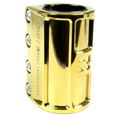 Root Industries Air Stunt-Scooter SCS System Clamp Klemme 32/35 Gold