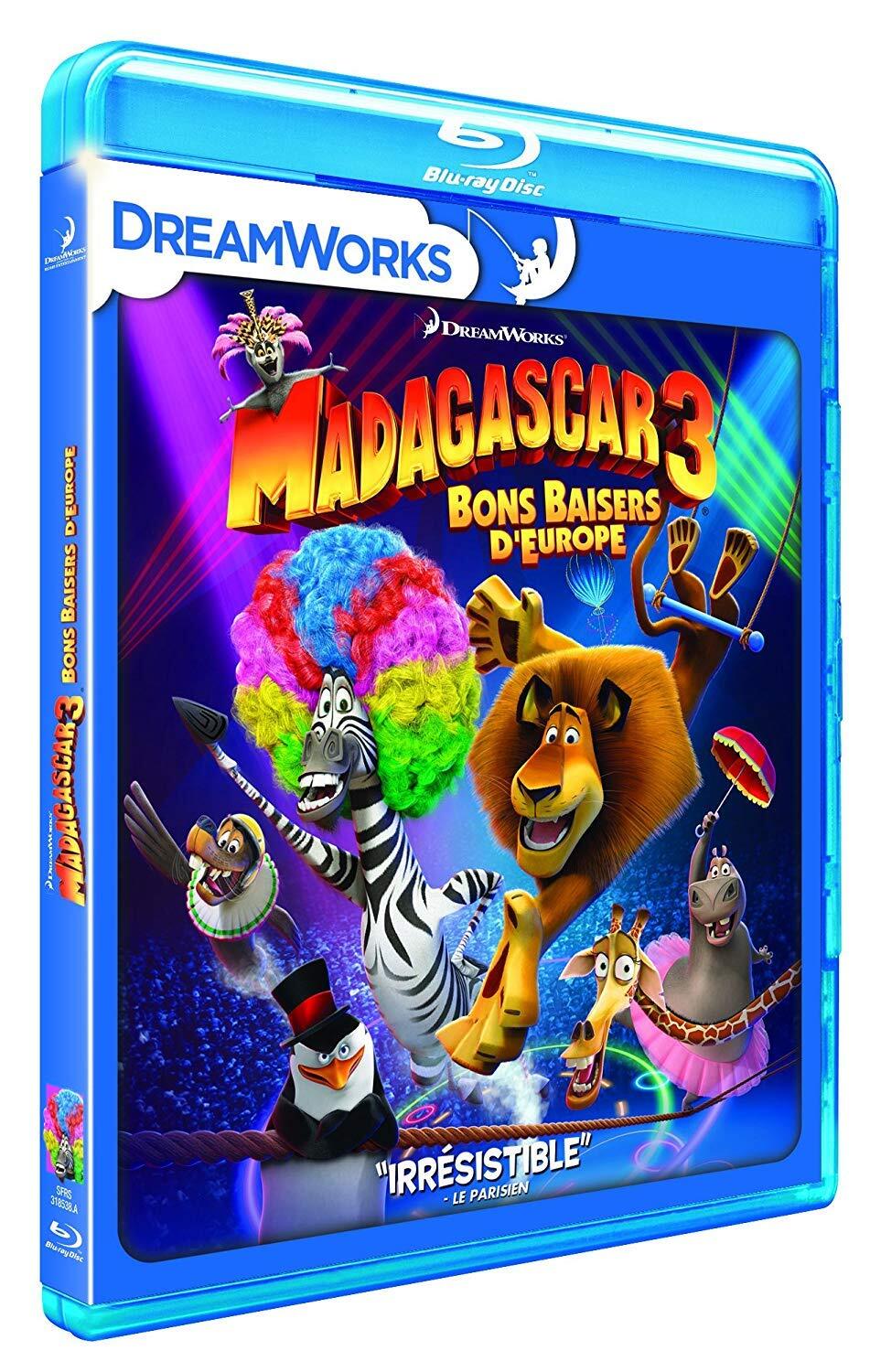 Madagascar 3 : bons baisers d'europe (Blu-ray) Stiller Ben Rock Chris Schwimmer