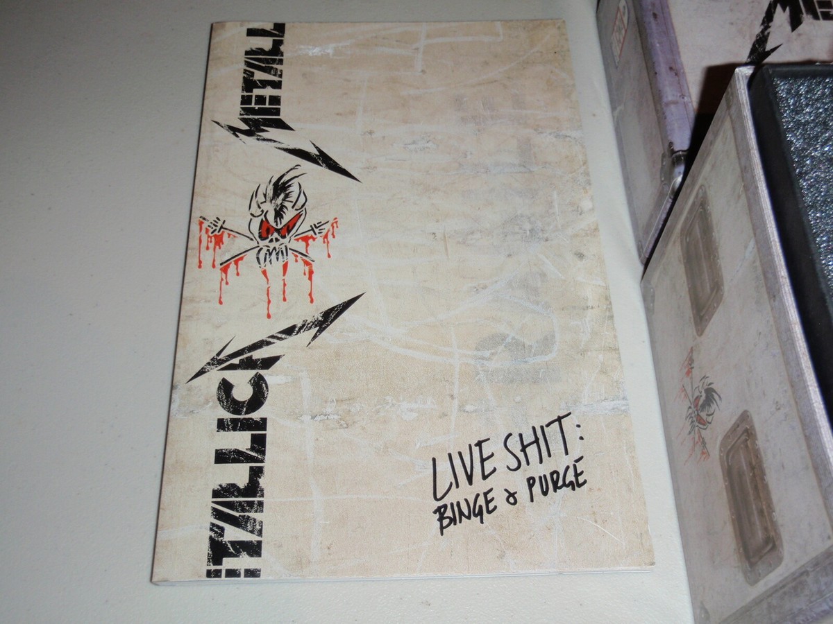 Metallica Live Shit: Binge & Purge VHS & CD Box Set | eBay