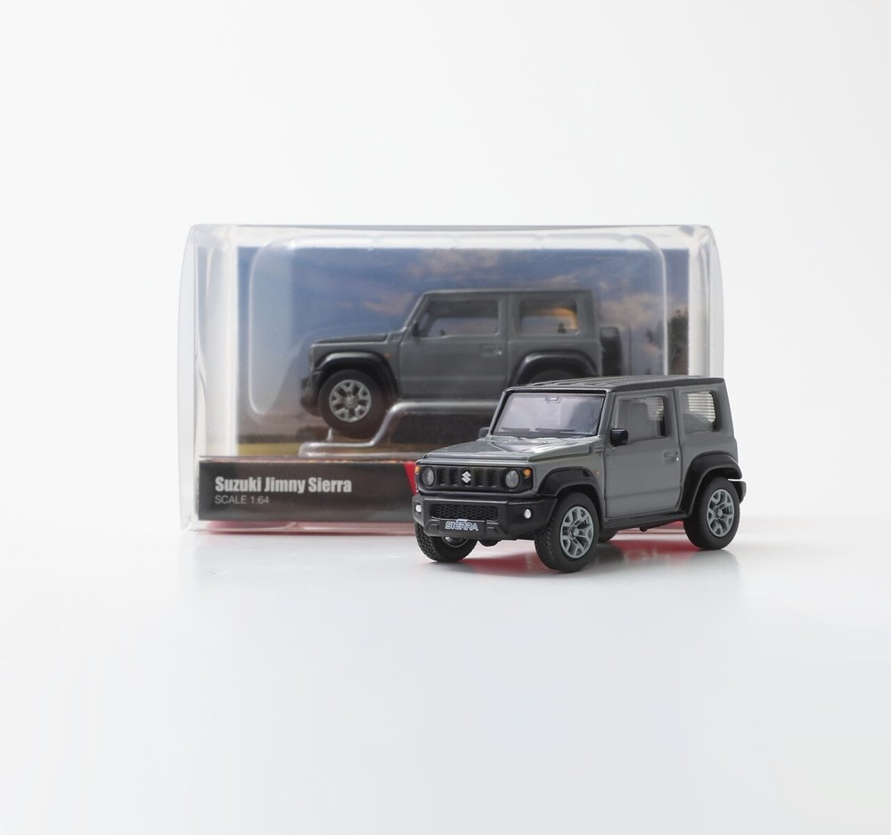 1:64 Grey Diecast Suzuki Jimny Sierra RHD Model by Dorlop  