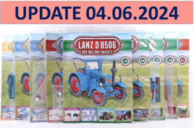 Lanz Bulldog D8506 Hachette 1:8 div. Ausgaben zur Auswahl 12-130