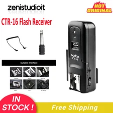 US Godox CTR-16 Wireless Universal Flash Receiver for Canon Nikon Pentax Sony