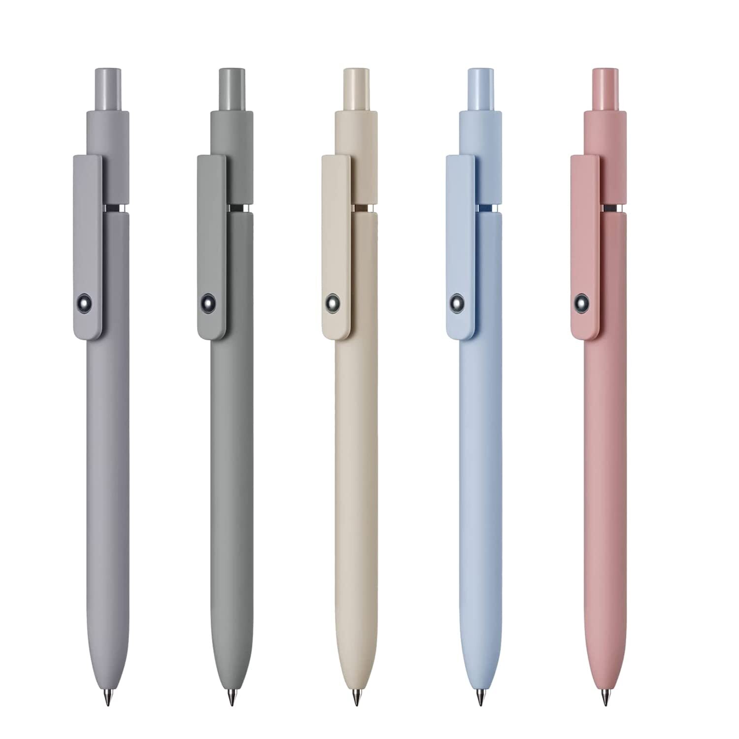 5 PCS Zennyth Gel Pens Quick Dry Fine Point Premium Retractable Rolling Ball ...