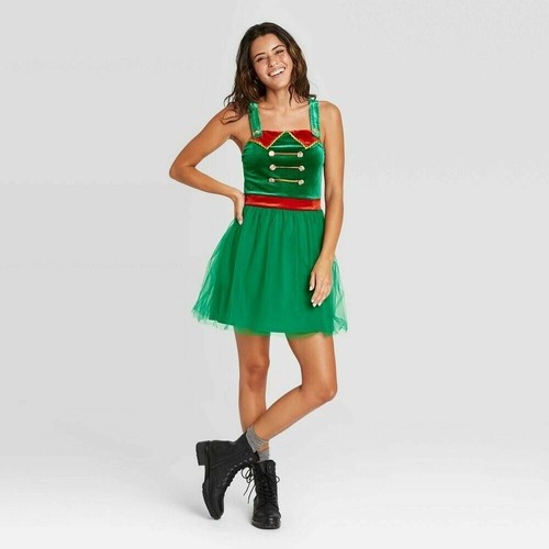 Santa Elf Outfit TuTu Holiday Sizes 