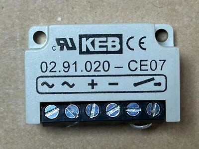 KEB,02.91.020-CE07 full wave motor brake rectifier