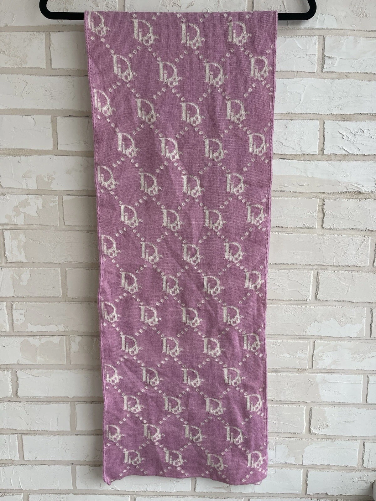 FOULARD VINTAGE CHRISTIAN DIOR MONOGRAMME