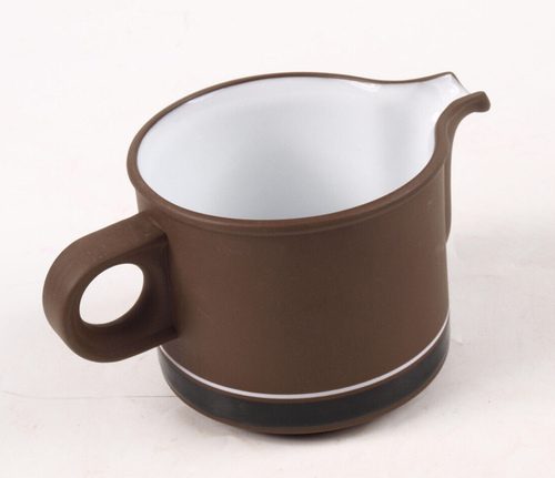 Hornsea Pottery Lancaster Vitramic Contrast Brown Milk Jug 1 Pint - Picture 2 of 3