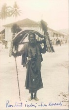 MALAYSA Kabadi old man 1910s RPPC