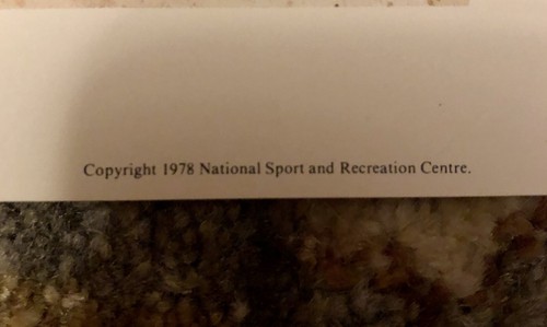 (6) Ken DANBY 1978 Sports Prints. National Sport and Recreation Centre - MINT - Picture 9 of 12