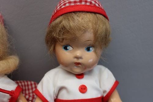 Vintage Vogue Kleinkinder Junge & Mädchen Puppe Komposition Jack Jill 8" - Bild 5 von 17