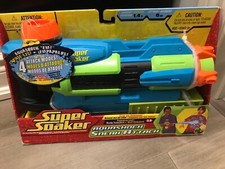 Hasbro 2006 "Super Soaker" Aquashock Sneak Attack Suirt Gun New/ old stock