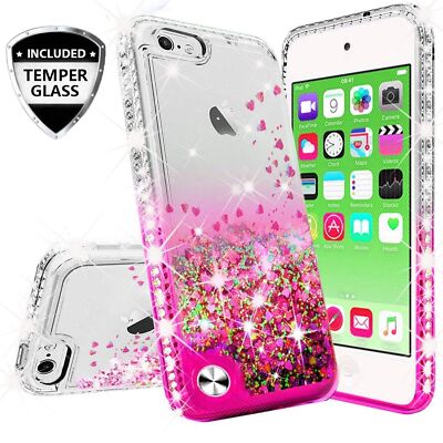 For iPod Touch 6th & 7th Gen Hybrid Luxury Liquid Glitter Bling Phone Case Cover | eBay For iPod Touch 6th & 7th Gen Hybrid Luxury Liquid Glitter Bling Phone Case Cover | eBay