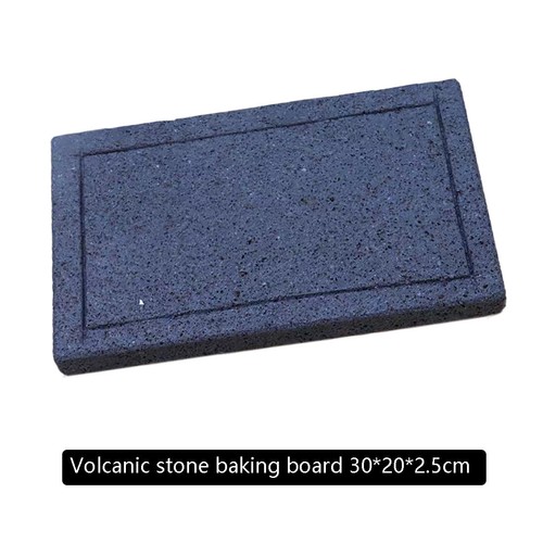 Natural Volcanic Lava Cooking Stone BBQ Grill & Steak Hot Stone Plate Japan - Picture 11 of 25