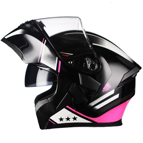 Bluetooth Modular Motorcycle Helmet Full Face Crash Scooter ATV Motorbike Helmet - Picture 50 of 60