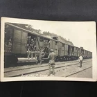 WW1 France Military Soldiers Pullman Car Train Railroad Postcard Photo Post Card