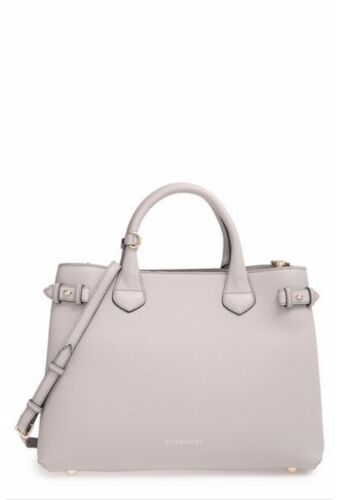 Bolso de Mano Burberry 'Medium Banner' de Cuero a Cuadros Casa - Imagen 3 de 9