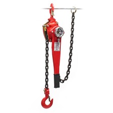 Palan à chaîne 1500kg 1,5t 1,5m Poulie à chaîne Câble Bowden Palan à chaîne