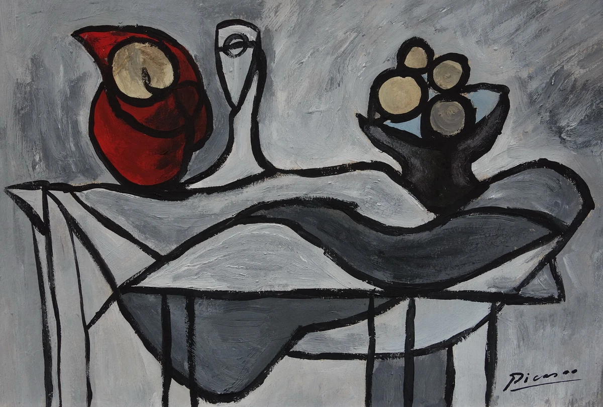 Pablo Picasso Gouache Painting Original Art Paintings for sale | eBay