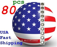 80 pcs AG8 LR55 LR1120 G8 391A L1121 Bulk 1.5V 0 Hg Alkaline Battery